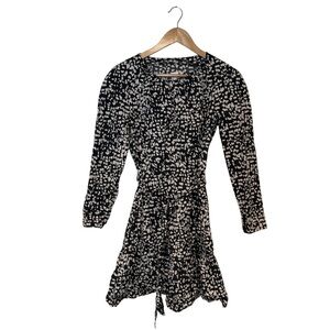 La Vie Rebecca Taylor Black & White Dress Size S